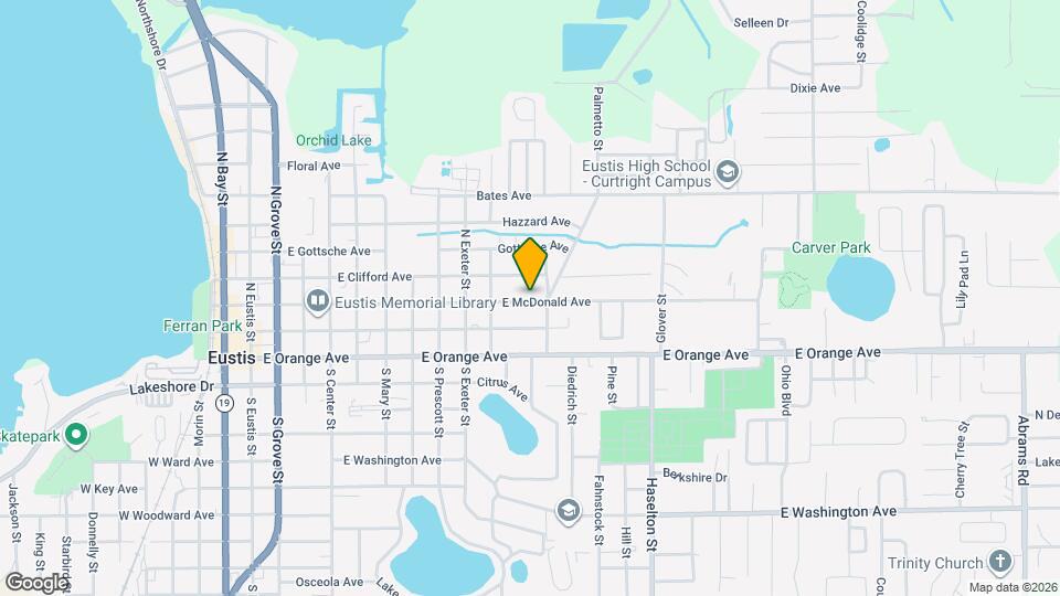 1147 E McDonald Ave Map and Location Details