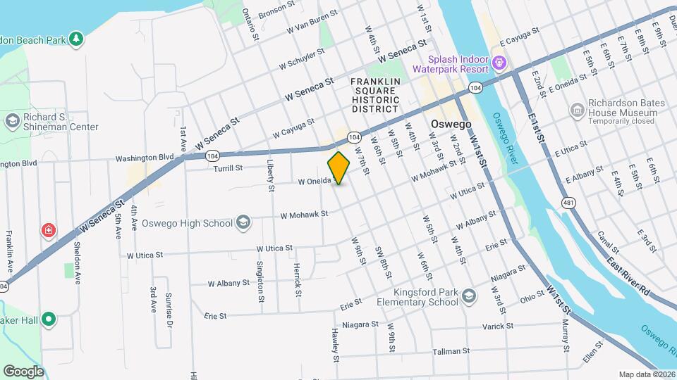 9 W 9th St Map and Location Details