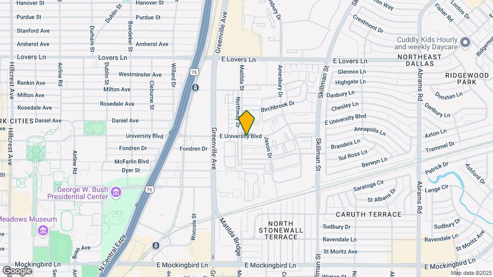 5818 E University Blvd, Unit 208 Map and Location Details