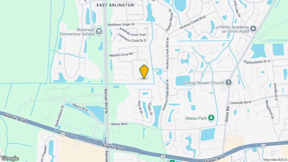 12370 Carriann Cove Trail S Mapa y Detalles de la Ubicación