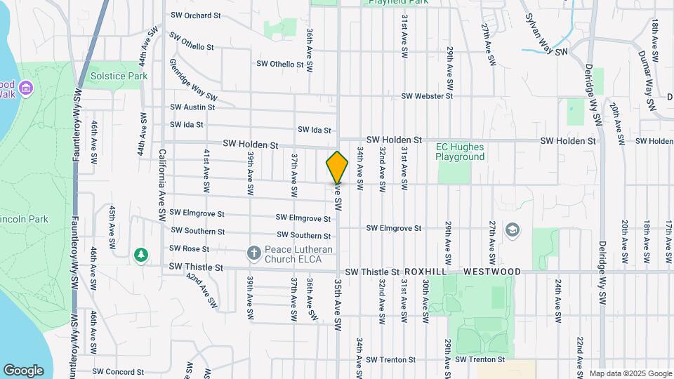 7919 35th Ave SW Map and Location Details