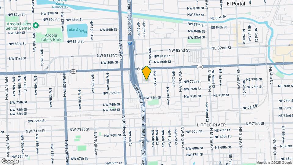 513 NW 77th St Map and Location Details