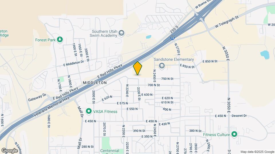2321 Panorama Pkwy N Map and Location Details