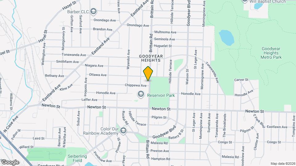 478 Brittain Rd Map and Location Details