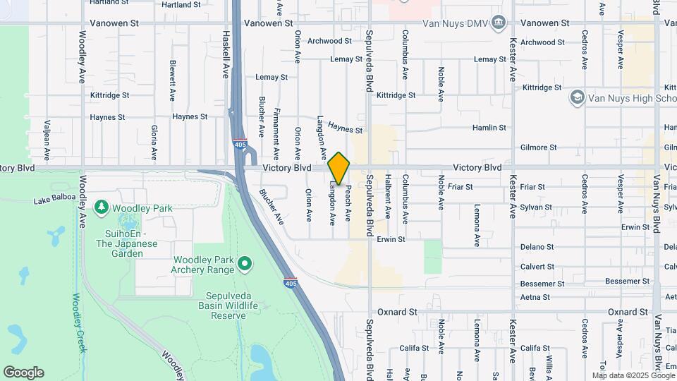 6324 Langdon Ave Map and Location Details
