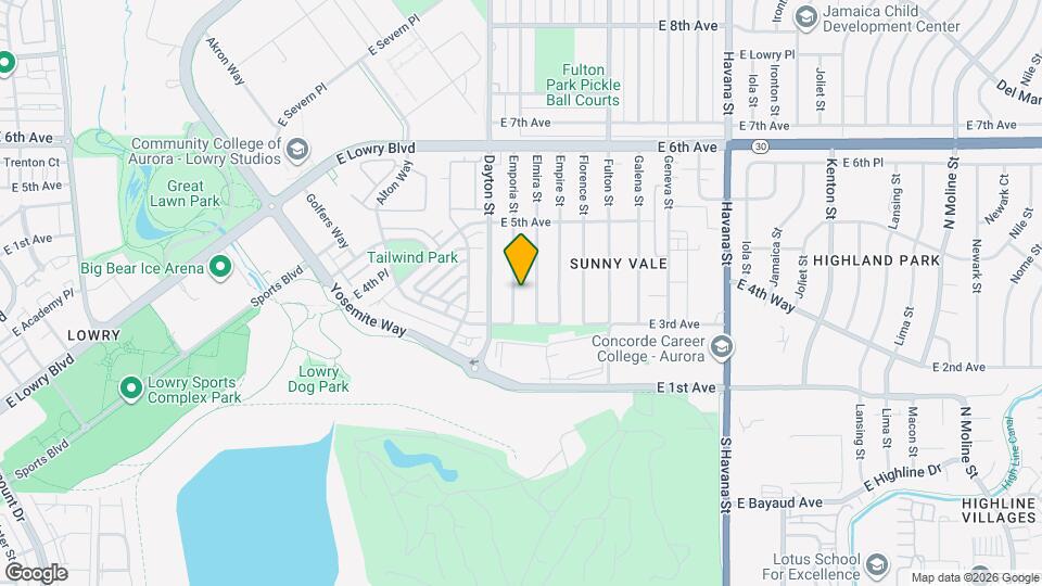 358 Emporia St Map and Location Details