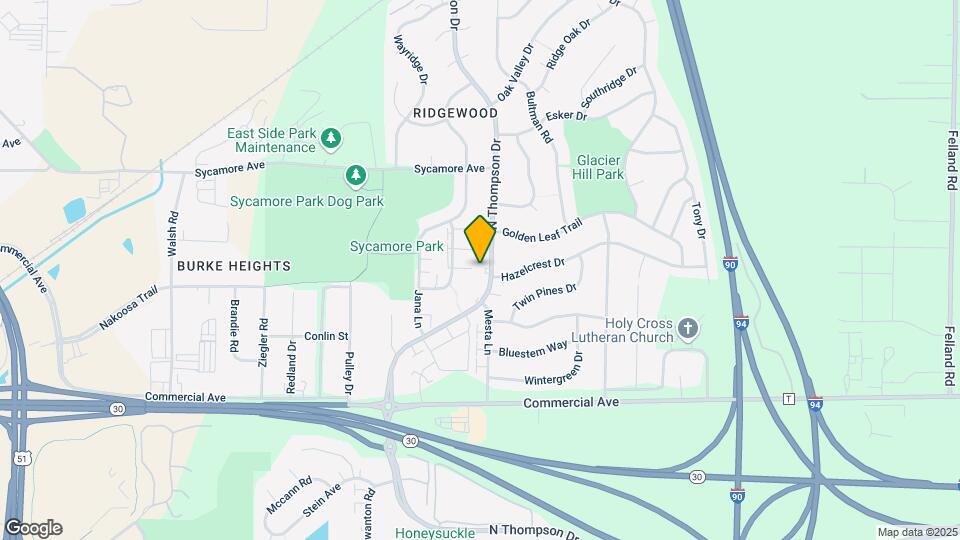 838 N Thompson Dr, Unit 2 Map and Location Details