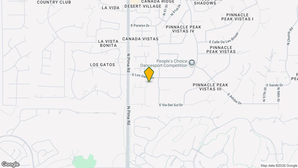 8900 E Sands Dr Map and Location Details