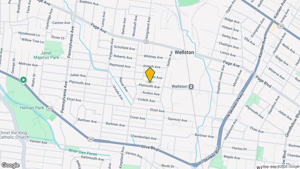 6531 Plymouth Ave Mapa y Detalles de la Ubicación