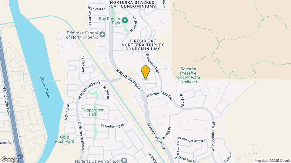 2138 W Red Fox Rd Mapa y Detalles de la Ubicación