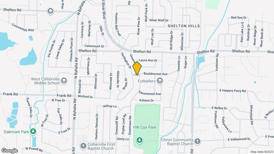 1145 Greenview Rd Map and Location Details