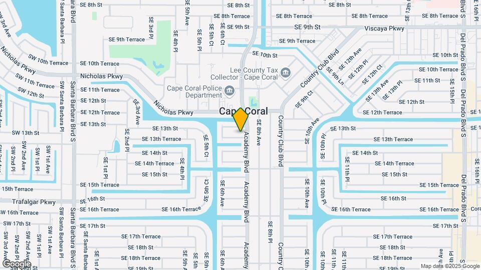 623 SE 13th Ter Map and Location Details