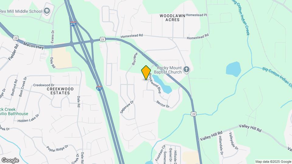 6647 Sunset Park Map and Location Details