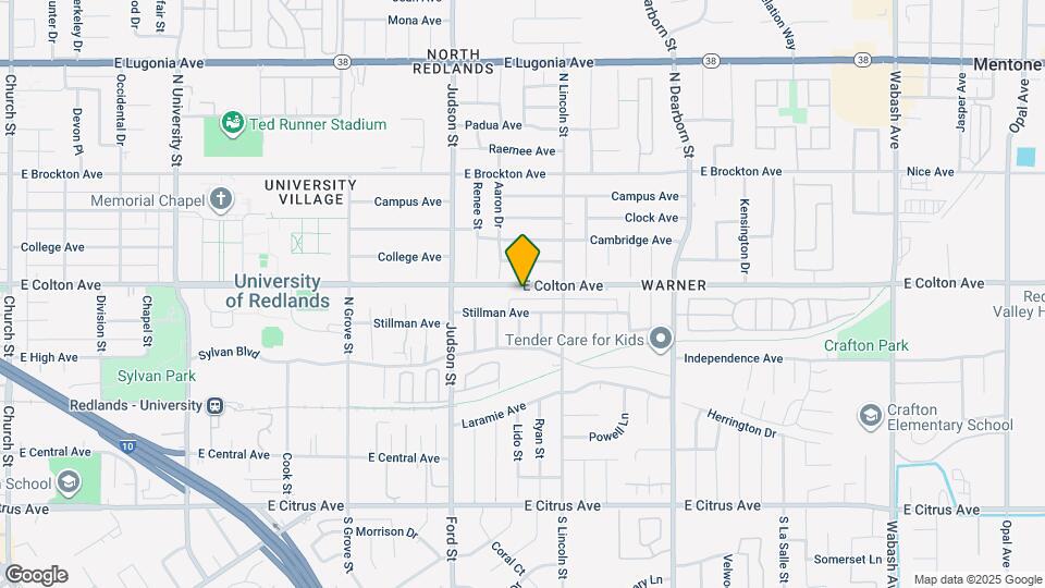 1444 E Colton Ave Map and Location Details
