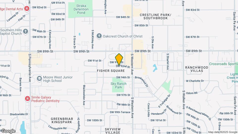 922 SW 92nd St Map and Location Details