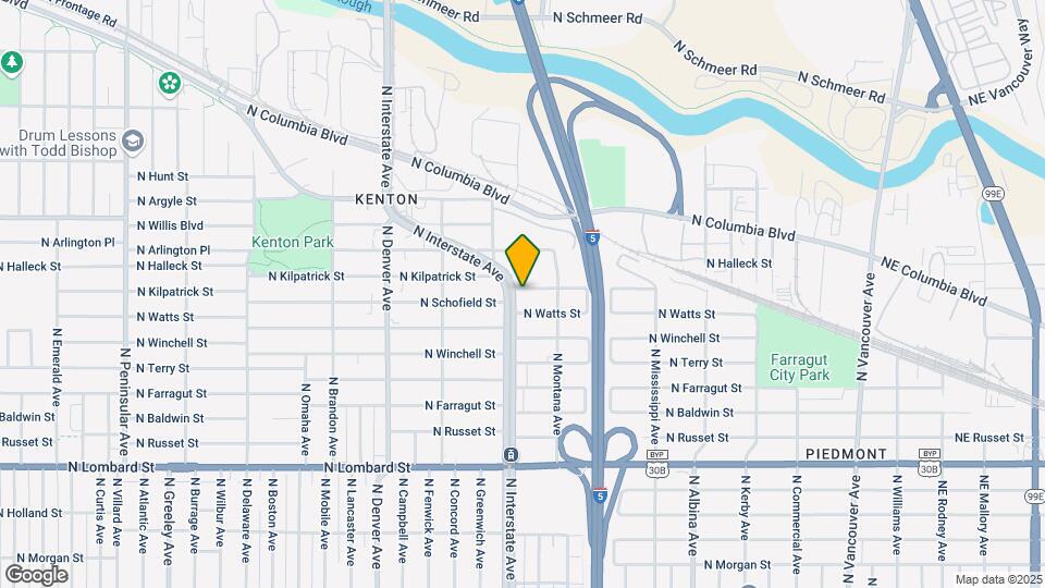 Kenton Townhomes Map and Location Details