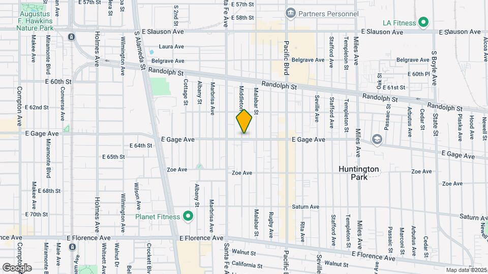 2459 E Gage Ave Map and Location Details