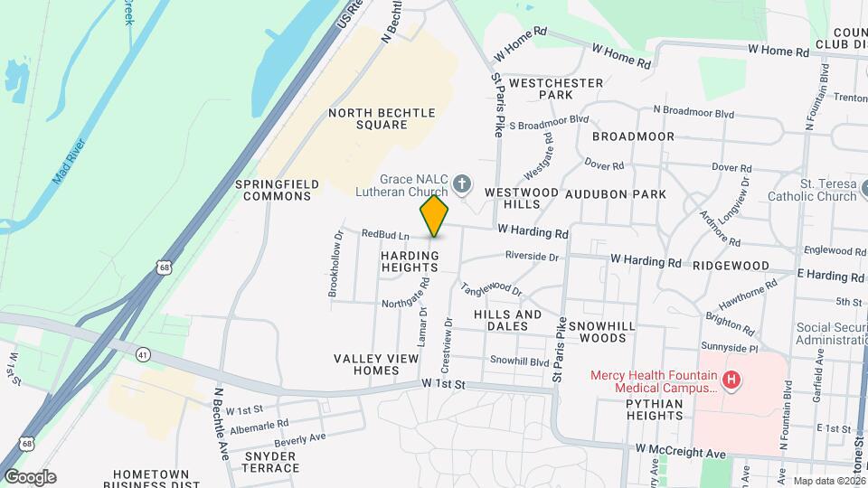 1724 Northgate Rd Map and Location Details