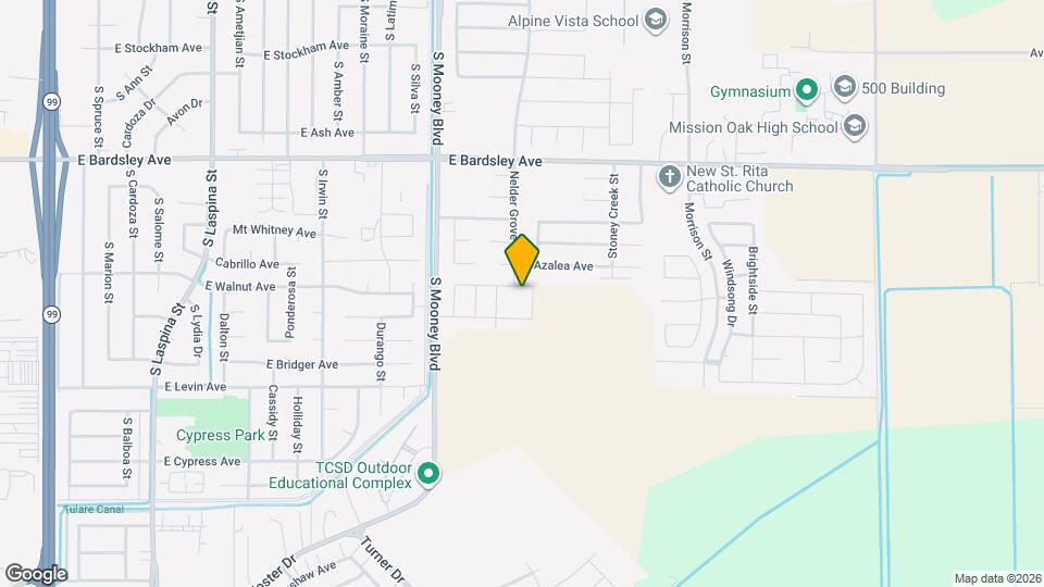 2497 Walnut Ave Map and Location Details