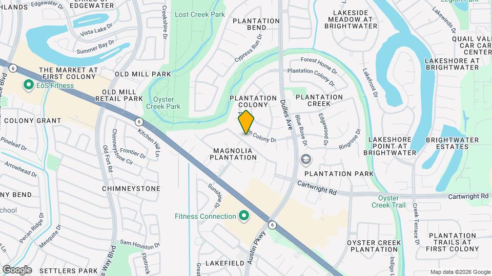 4323 Magnolia Ln Map and Location Details