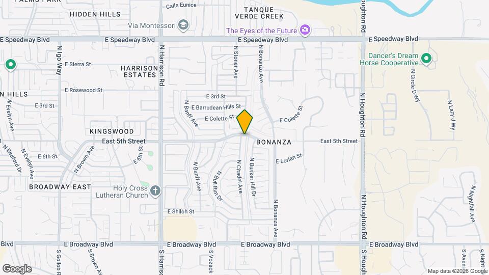 572 N Citadel Ave Map and Location Details