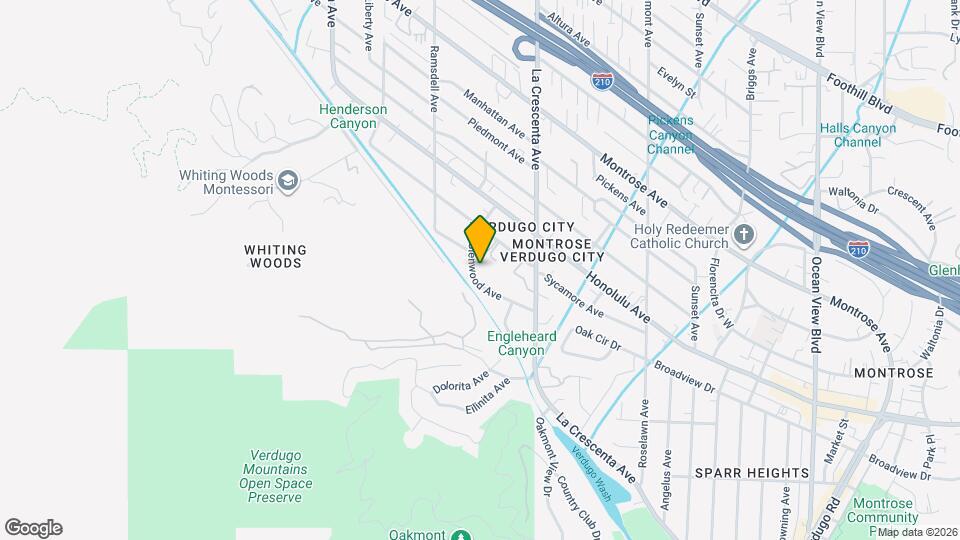 3700 Glenwood Ave Map and Location Details
