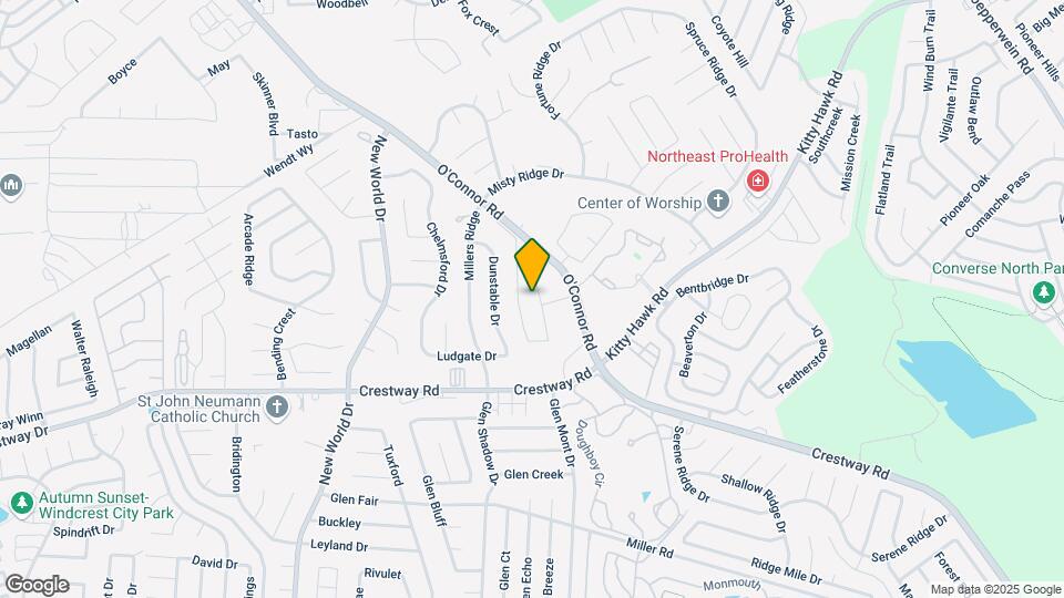 9511 Apple Ridge Ln, Unit 102 Map and Location Details
