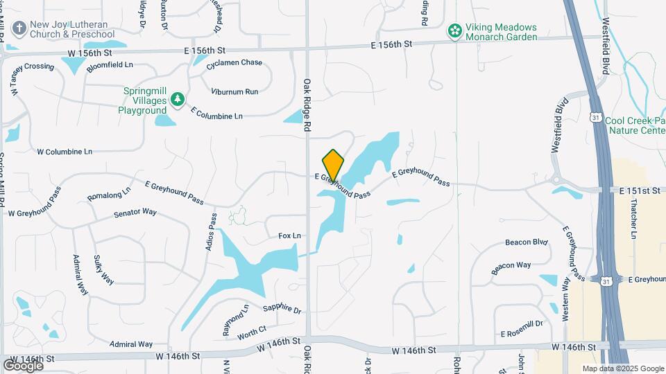 733 E Greyhound Pass Map and Location Details