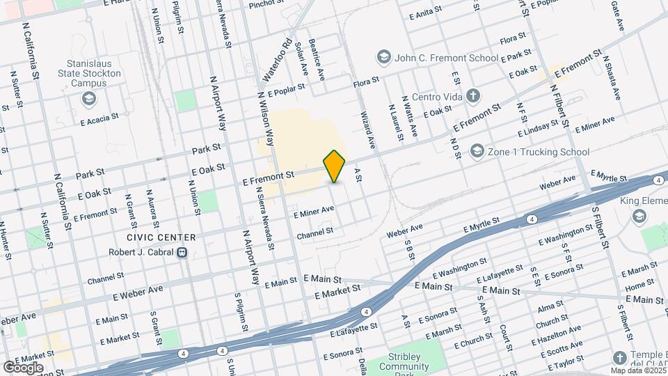 350 N Locust St Map and Location Details