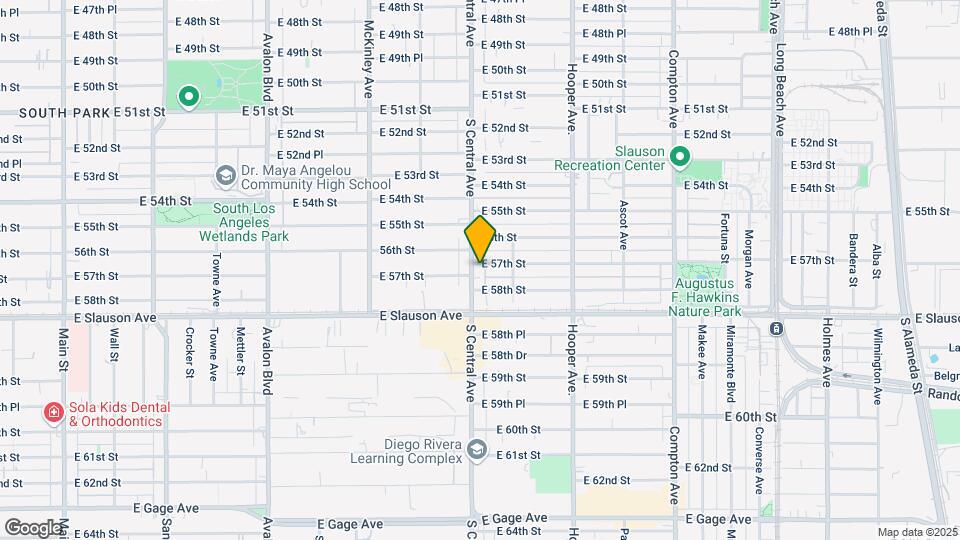 1122 E 57th St Map and Location Details