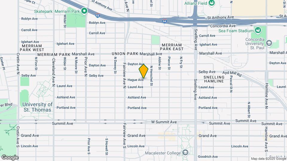1754 Hague Ave Map and Location Details