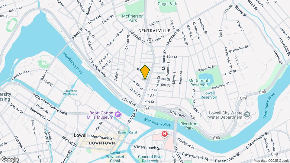 12 W 5th St, Unit 1 Map and Location Details