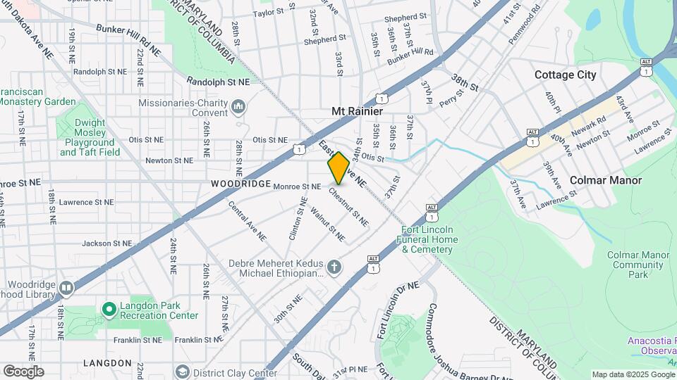 3225 Chestnut St NE Map and Location Details