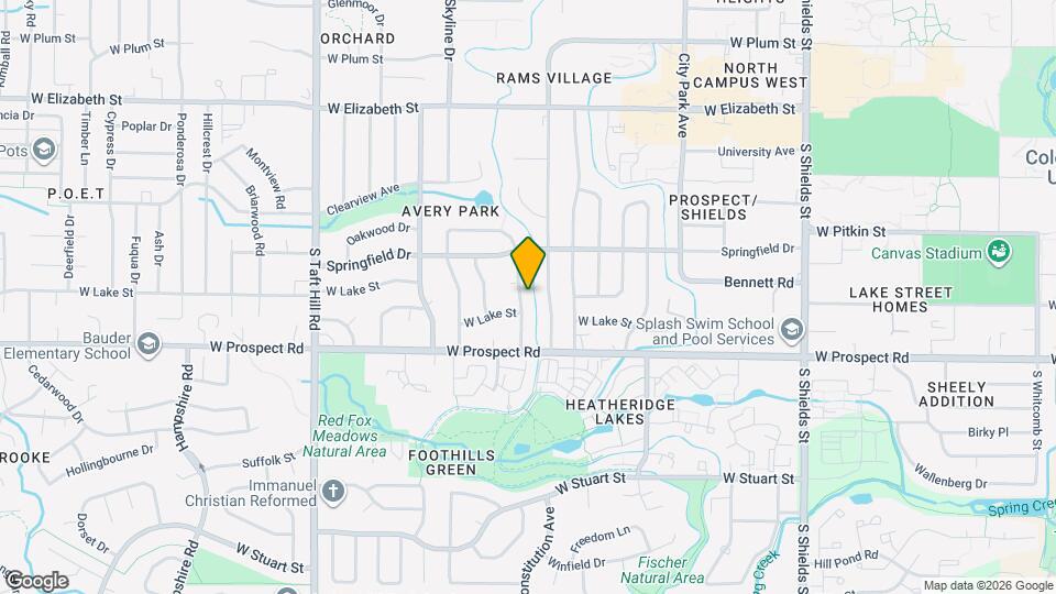 1412 Brentwood Dr Map and Location Details