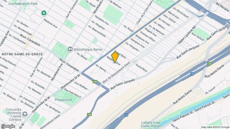 2330 Madison Av Map and Location Details