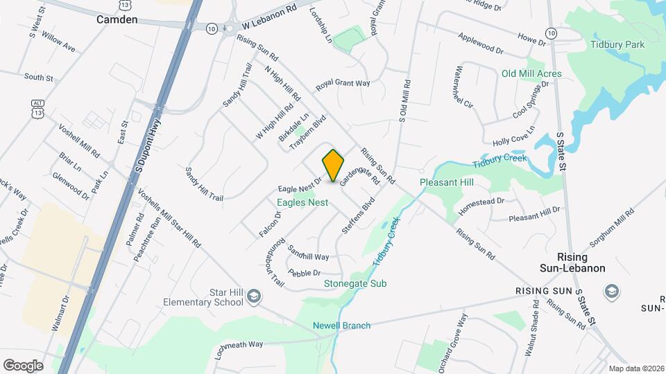 120 Gardengate Rd Map and Location Details