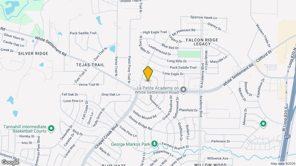 201 N Flaxseed Ln Map and Location Details