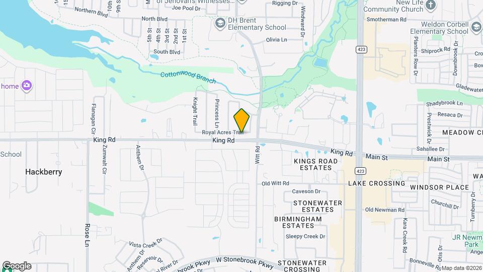 2152 Royal Acres Trail Map and Location Details