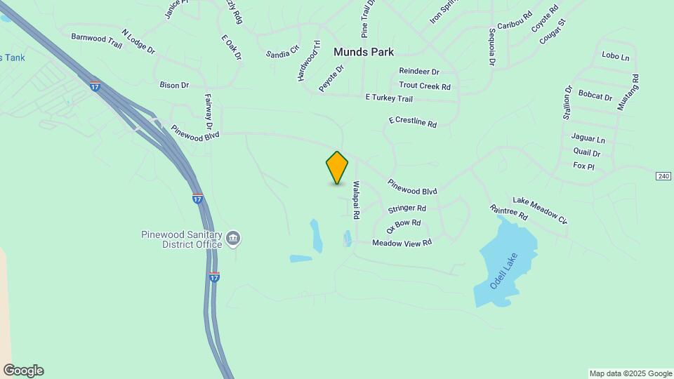 17810 S Walapai Rd Map and Location Details