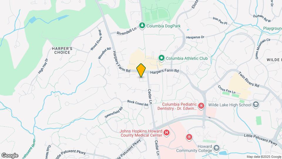 5482 Cedar Ln Map and Location Details