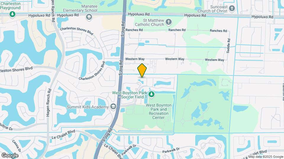 6306 Crescent Lake Way Map and Location Details