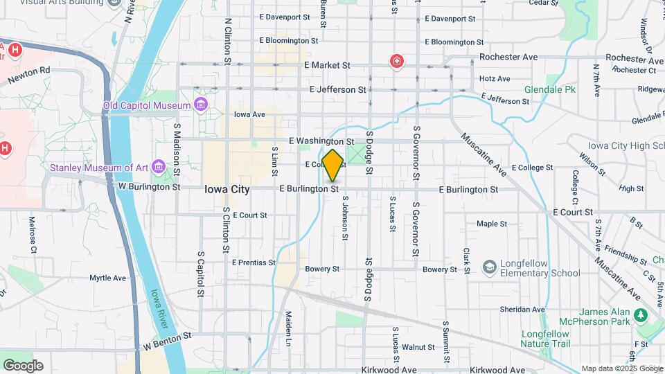 512 E Burlington St, Unit 1 Map and Location Details