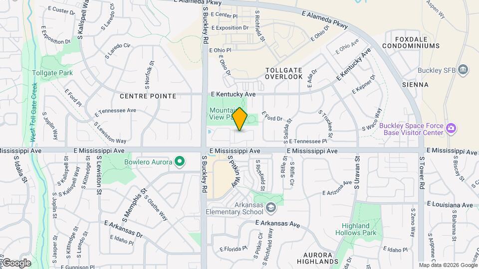 17172 E Ford Dr Map and Location Details