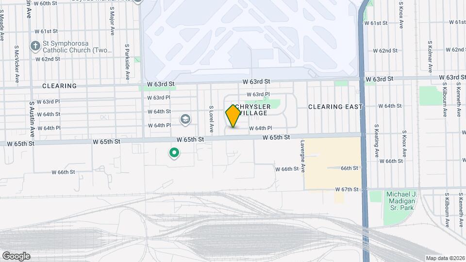 5249 W 64th Pl Map and Location Details