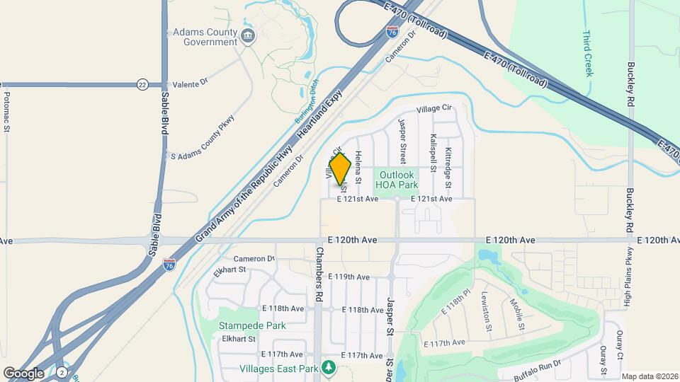 12113 Hannibal St Map and Location Details