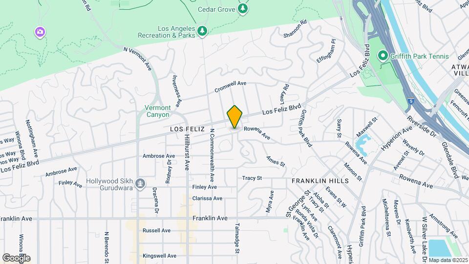 4227 1/2 Avocado St, Unit -- Map and Location Details