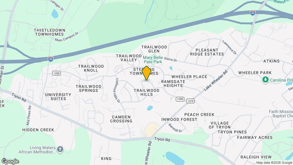 2412 Horizon Hike Ct Map and Location Details