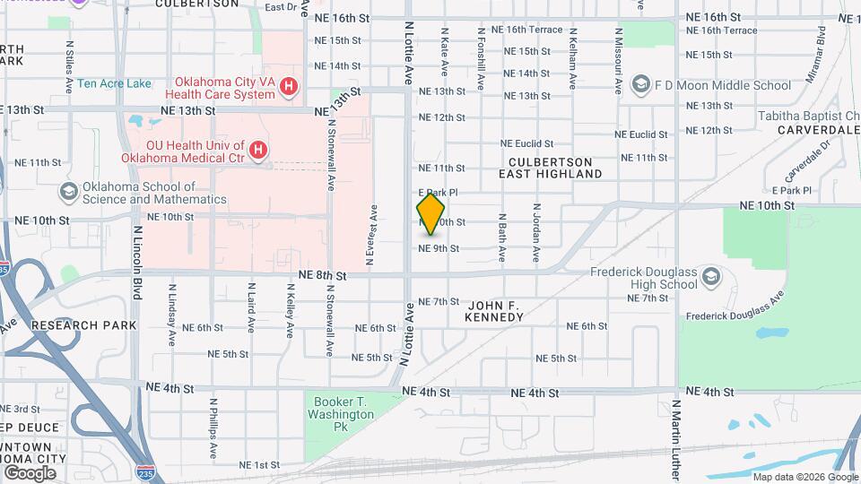 1321 NE 9th St Map and Location Details