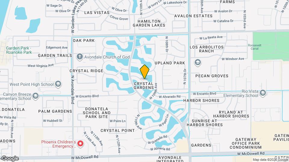 10970 W Sheridan St Map and Location Details