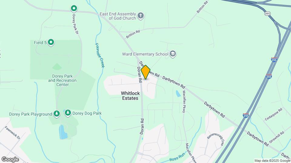 7221 Oakmere Ct Map and Location Details